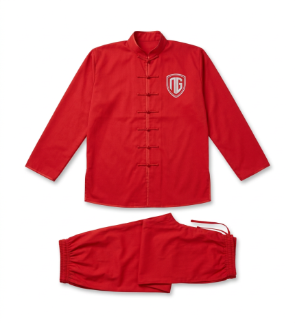 Noraf Gear Zen-Series Kung Fu Uniform (Vitality Red Edition)