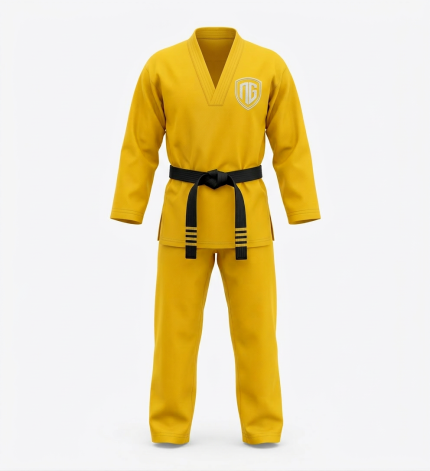 Noraf Gear Striker-Series Taekwondo Uniform (Solar Yellow Edition)