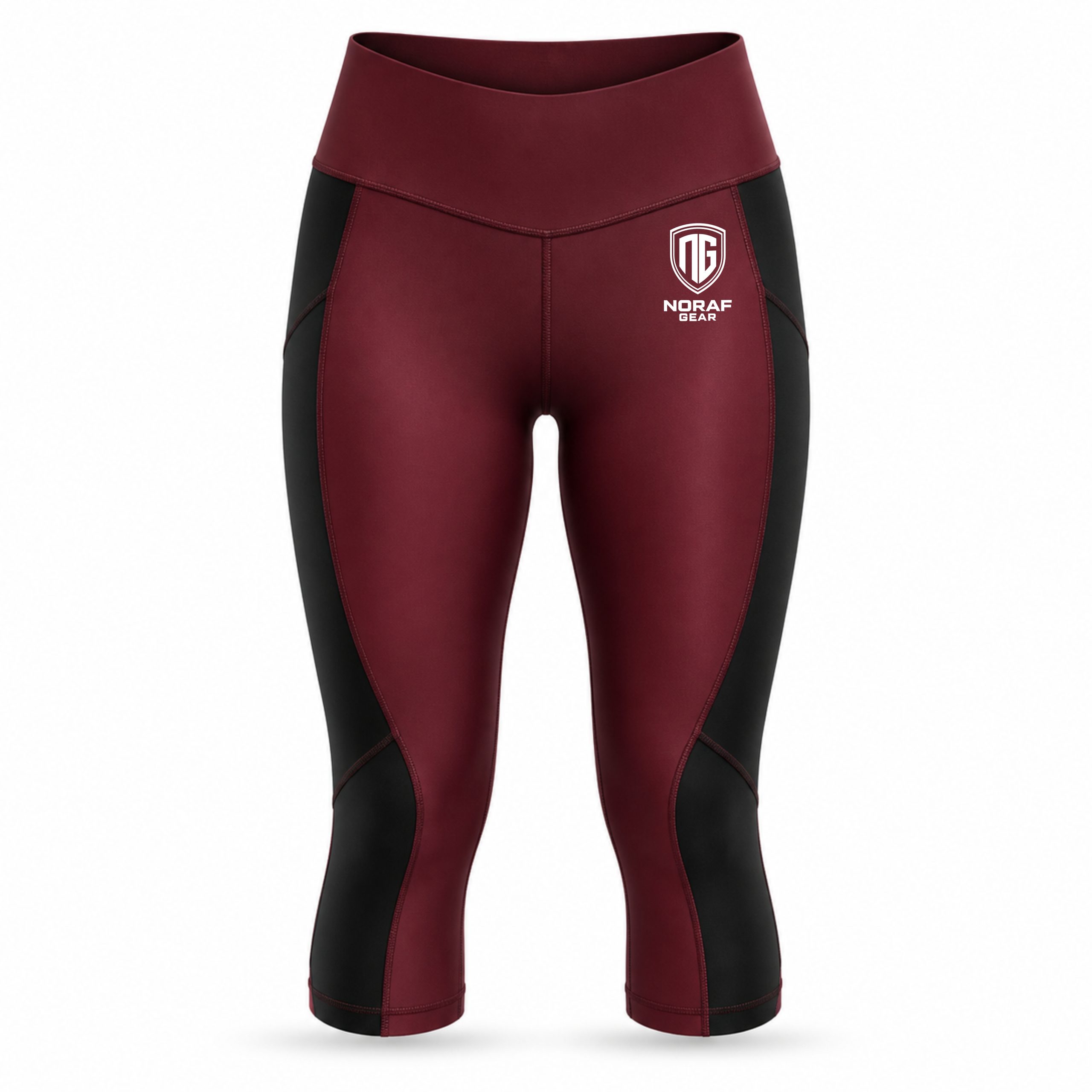 Noraf gear Compression Capri MAroon