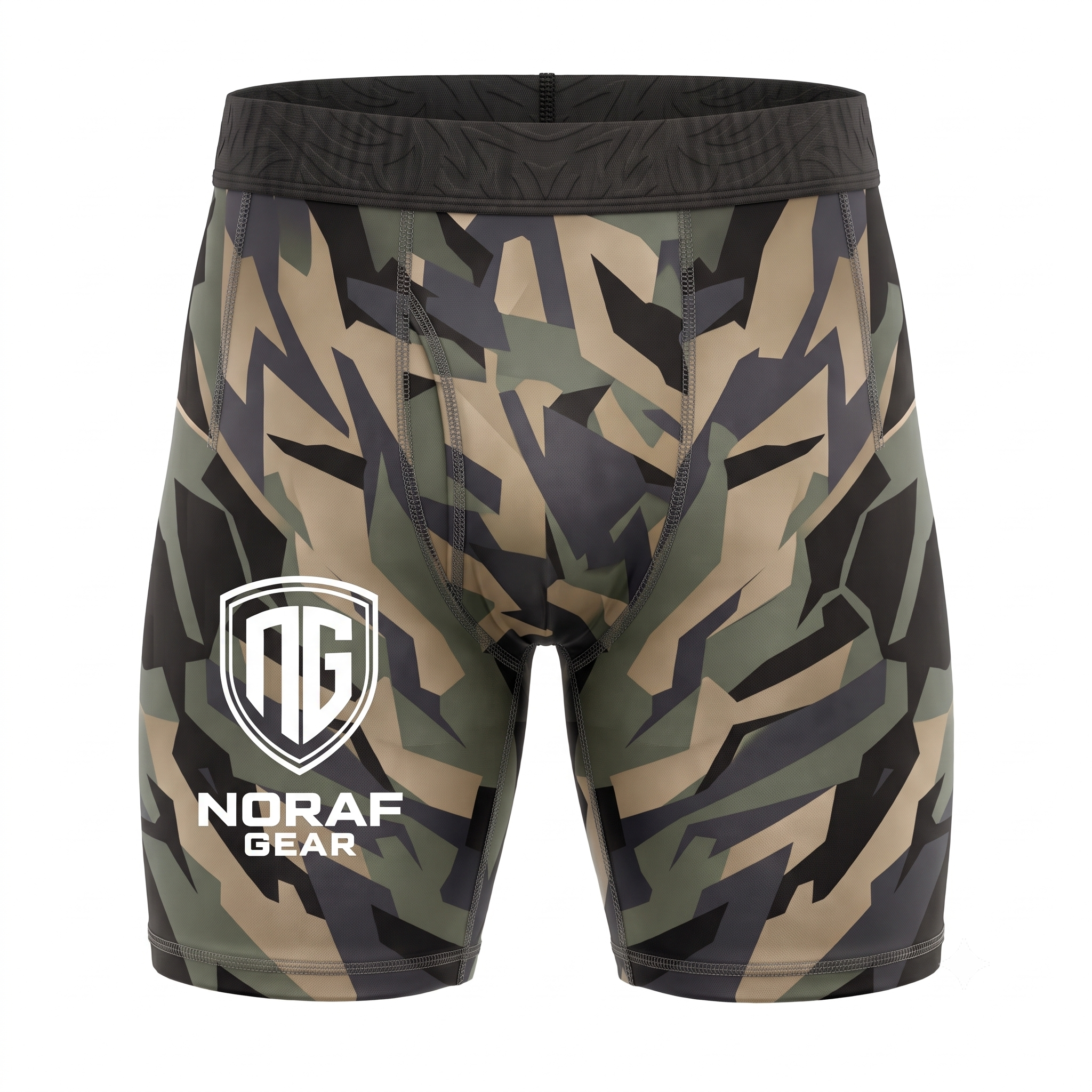 Noraf Gear Vale tudo shorts Geo camo (2)