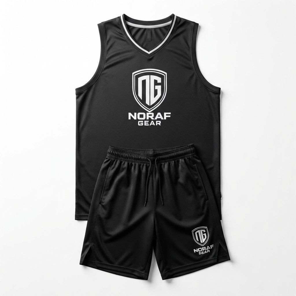 Noraf Gear Basketball uniform black (2)