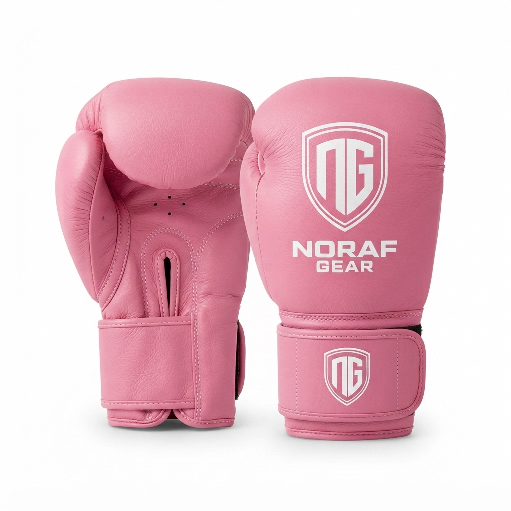 Noraf Gear Boxing Bag Gloves Pink (1)