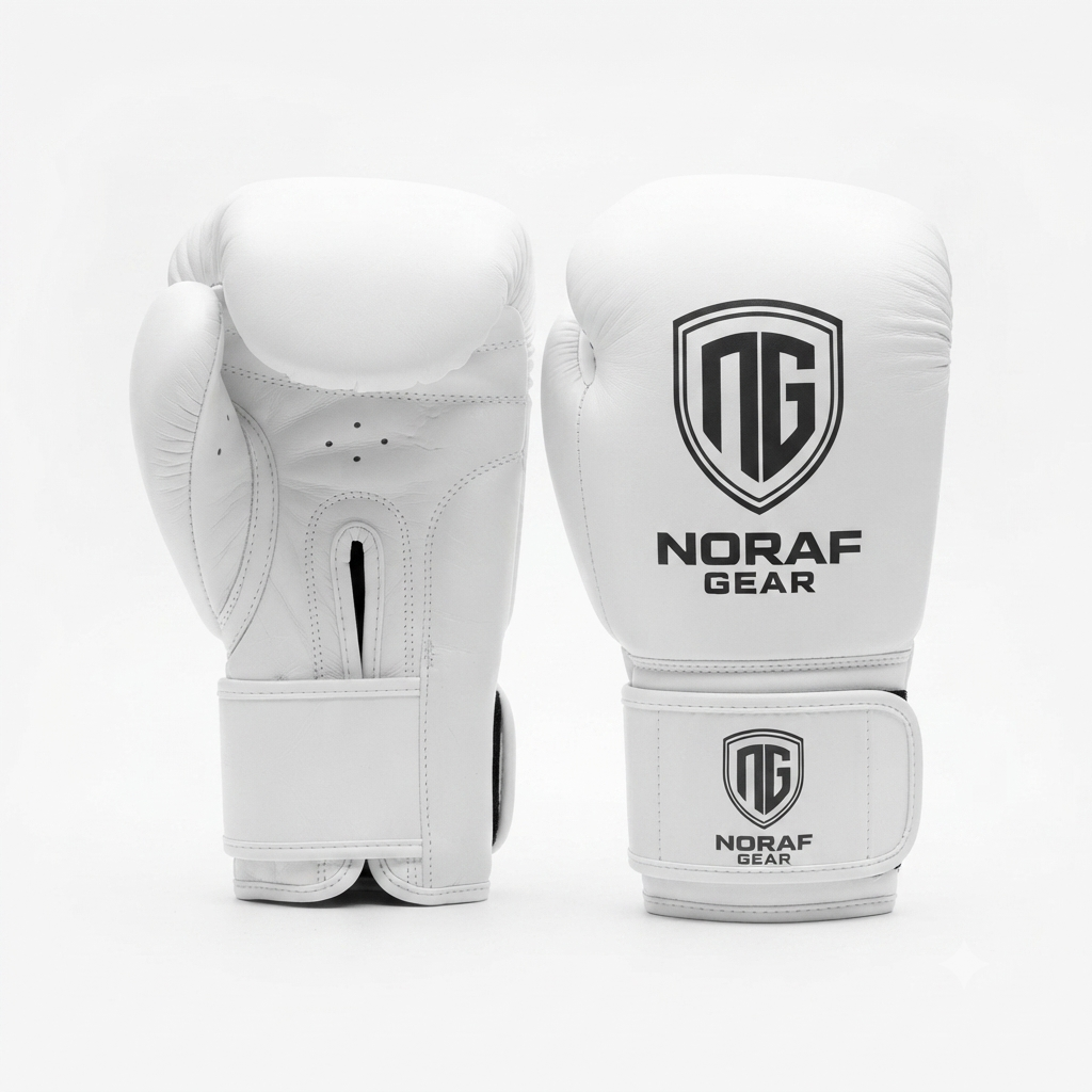 Noraf Gear Boxing Bag Gloves White (2)