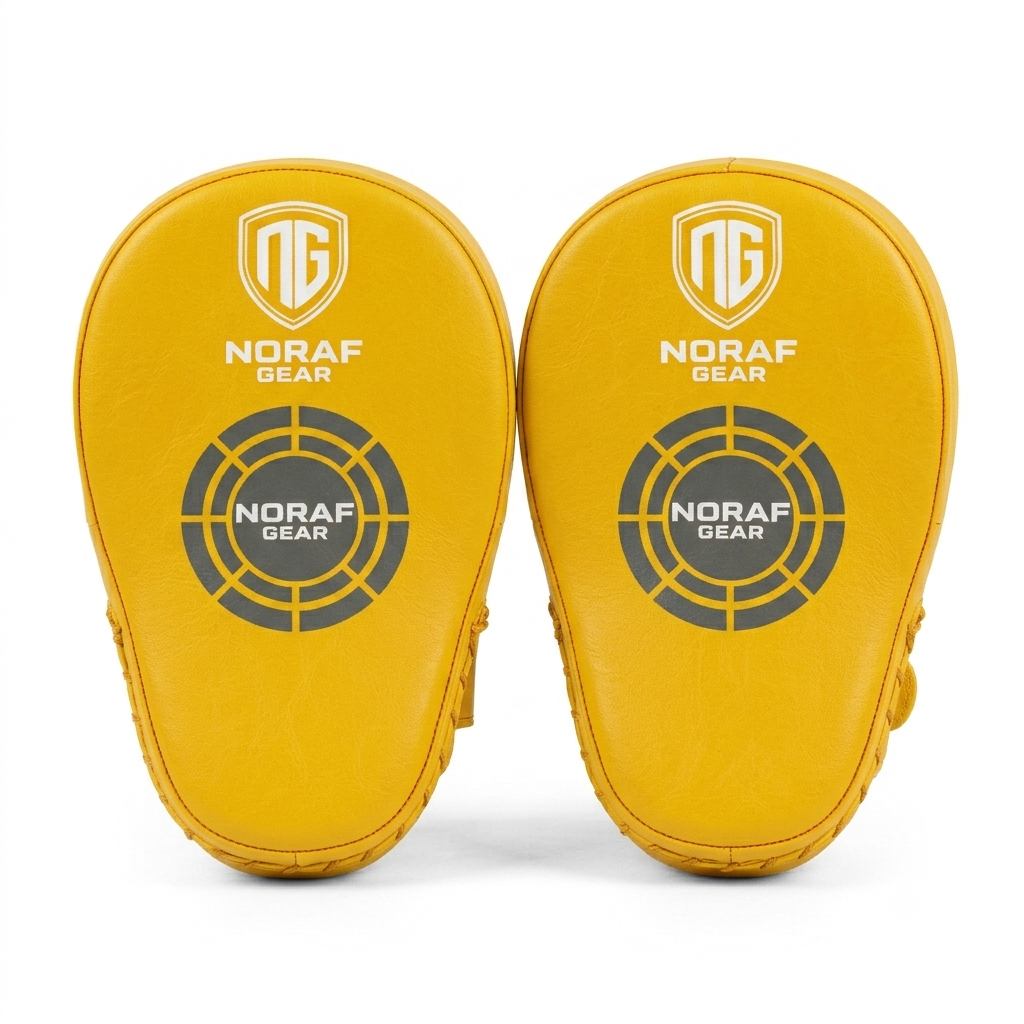 Noraf Gear Boxing Foucs Pads Yellow (1)