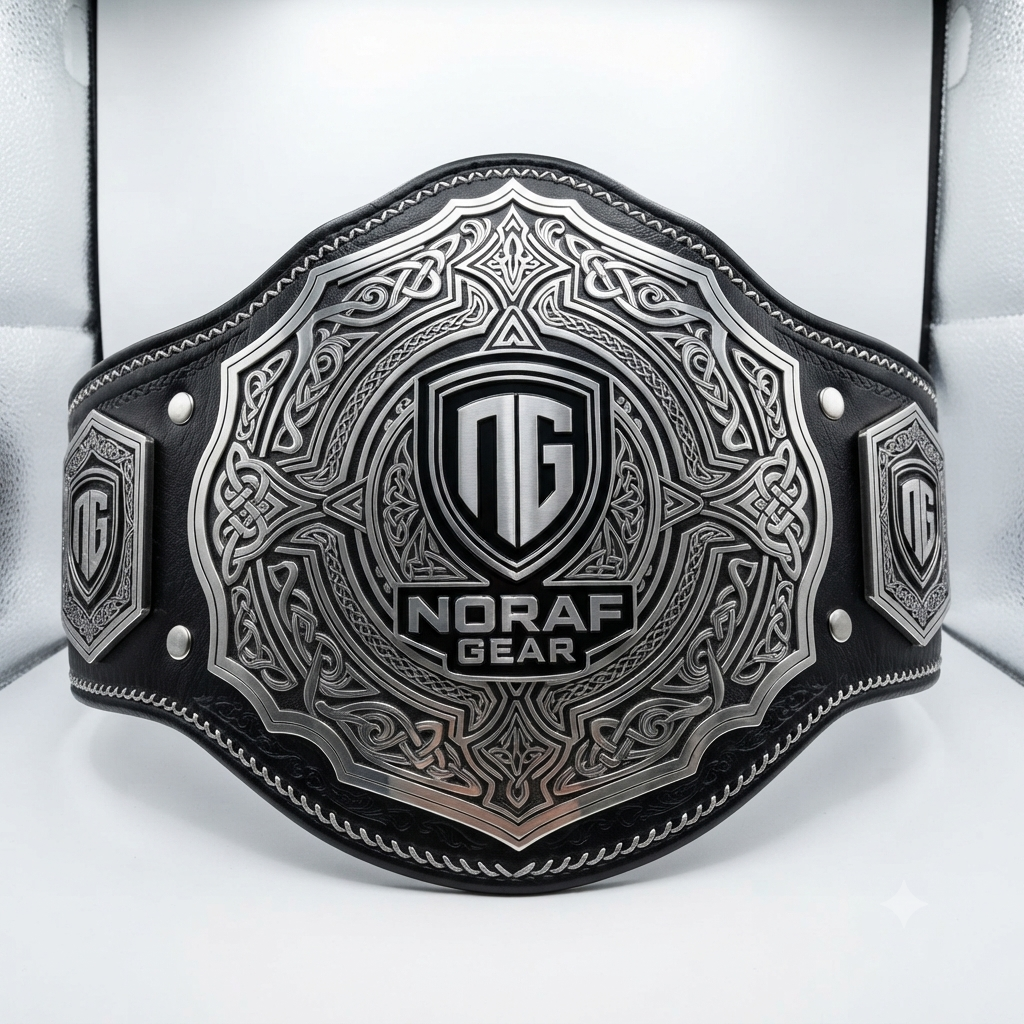 Noraf Gear Championship belt silver (1)