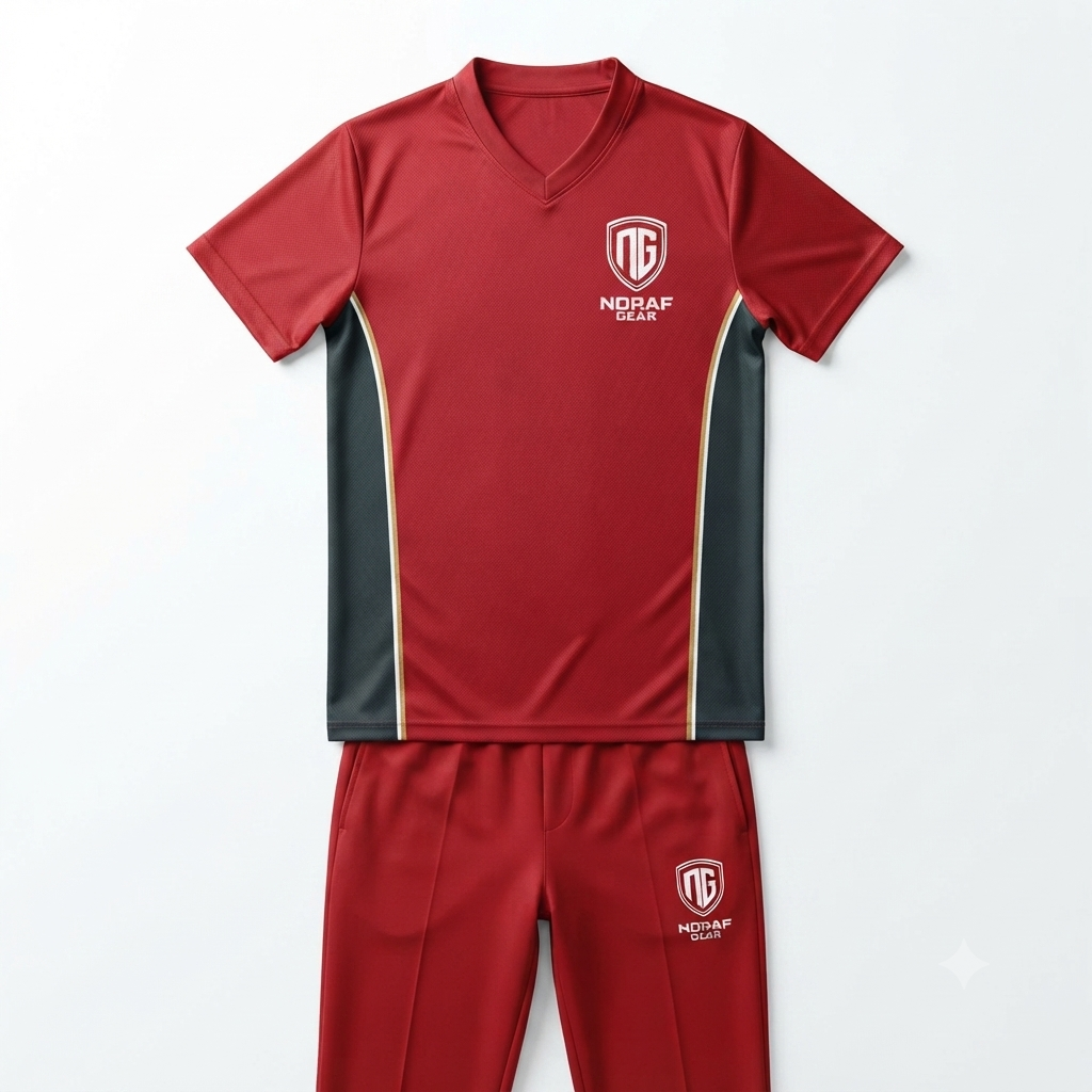 Noraf Gear Cricket Uniform red (2)