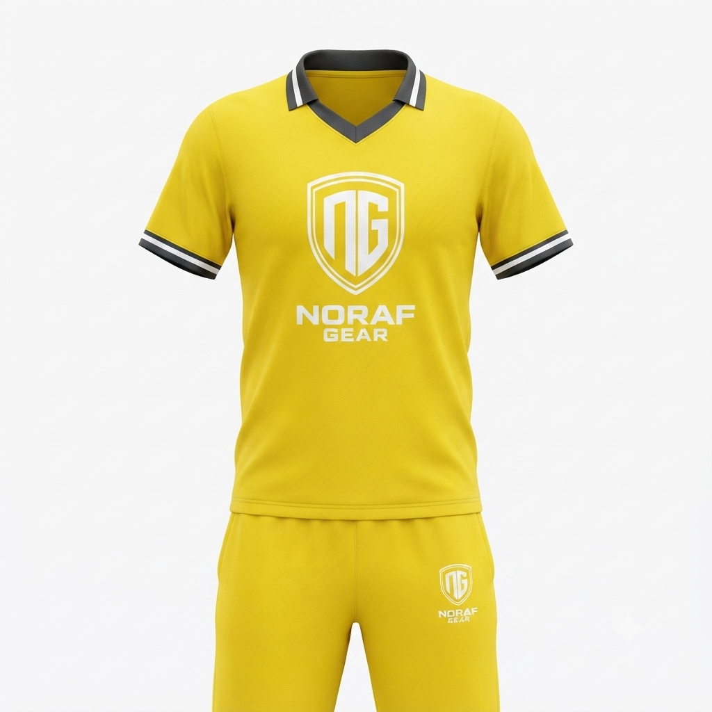 Noraf Gear Cricket Uniform yellow (2)