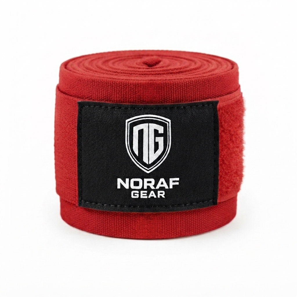 Noraf Gear Hand Wrap Red (1)
