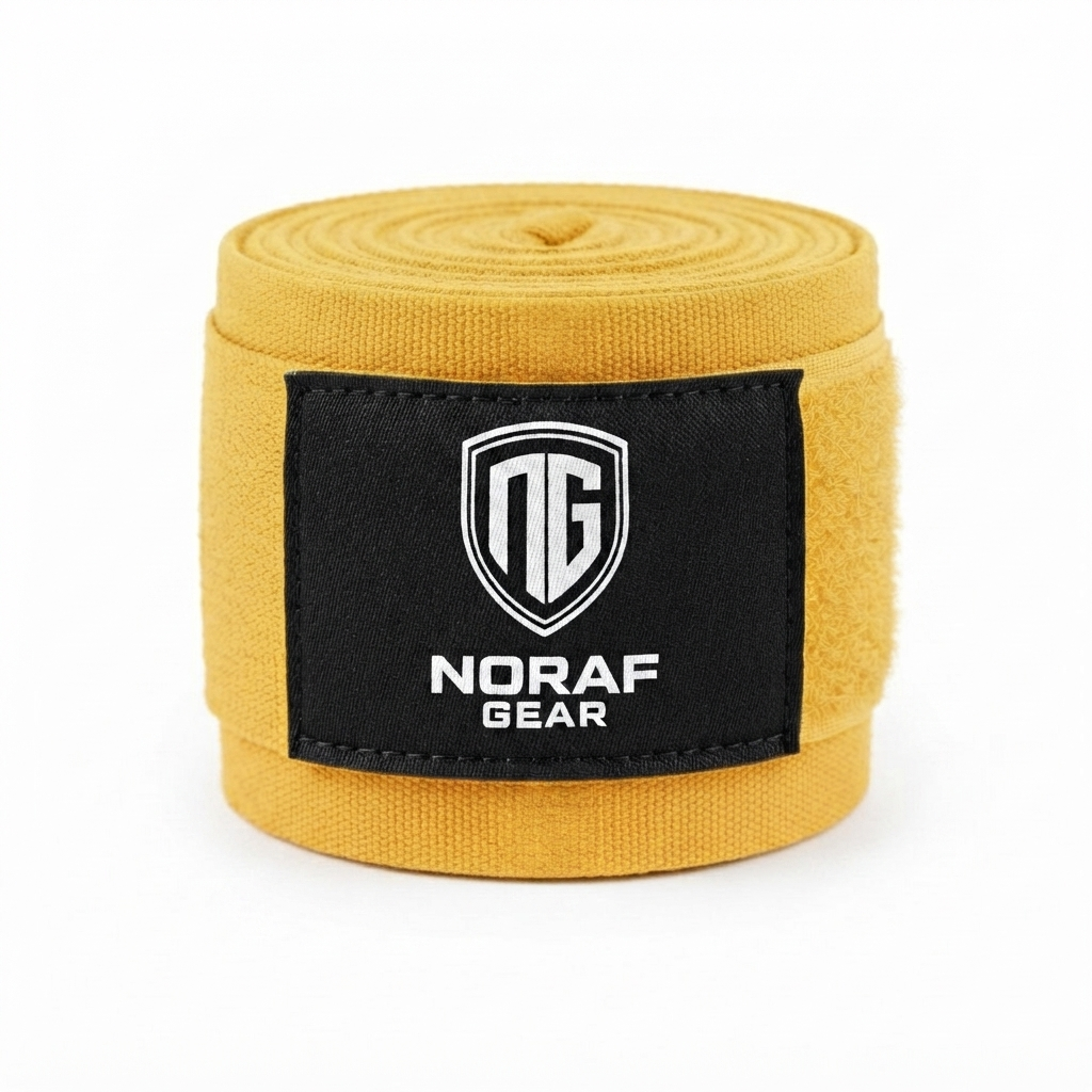 Noraf Gear Hand Wrap Yellow (2)