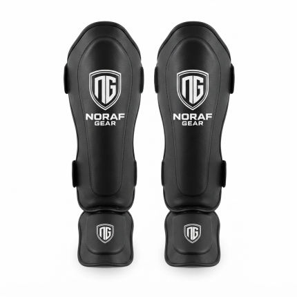 Noraf Gear Apex-Series Professional Shin Guards (Stealth Onyx)