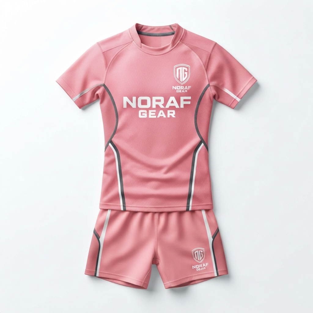Noraf Gear Rugby uniform pink (2)