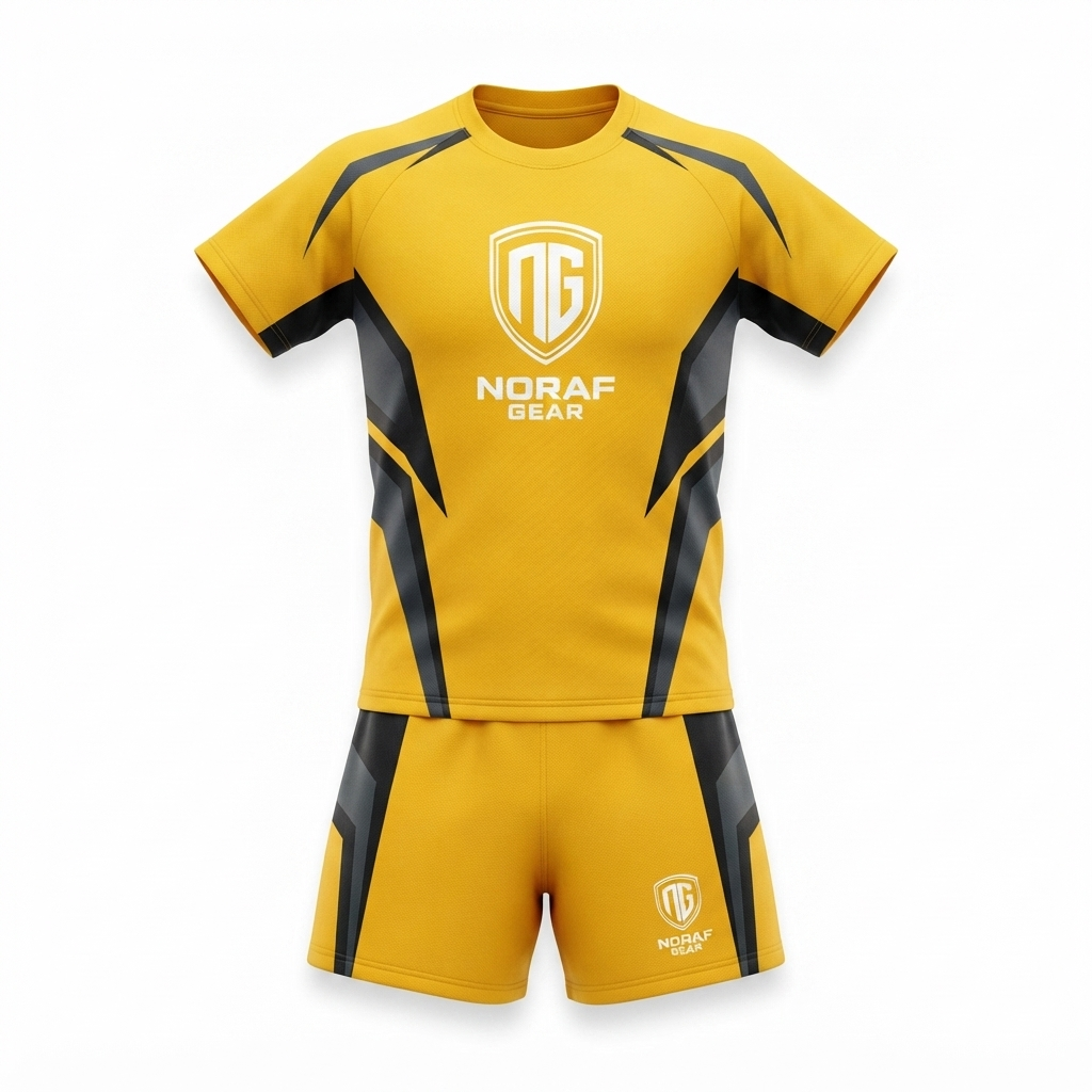 Noraf Gear Rugby uniform yellow (2)