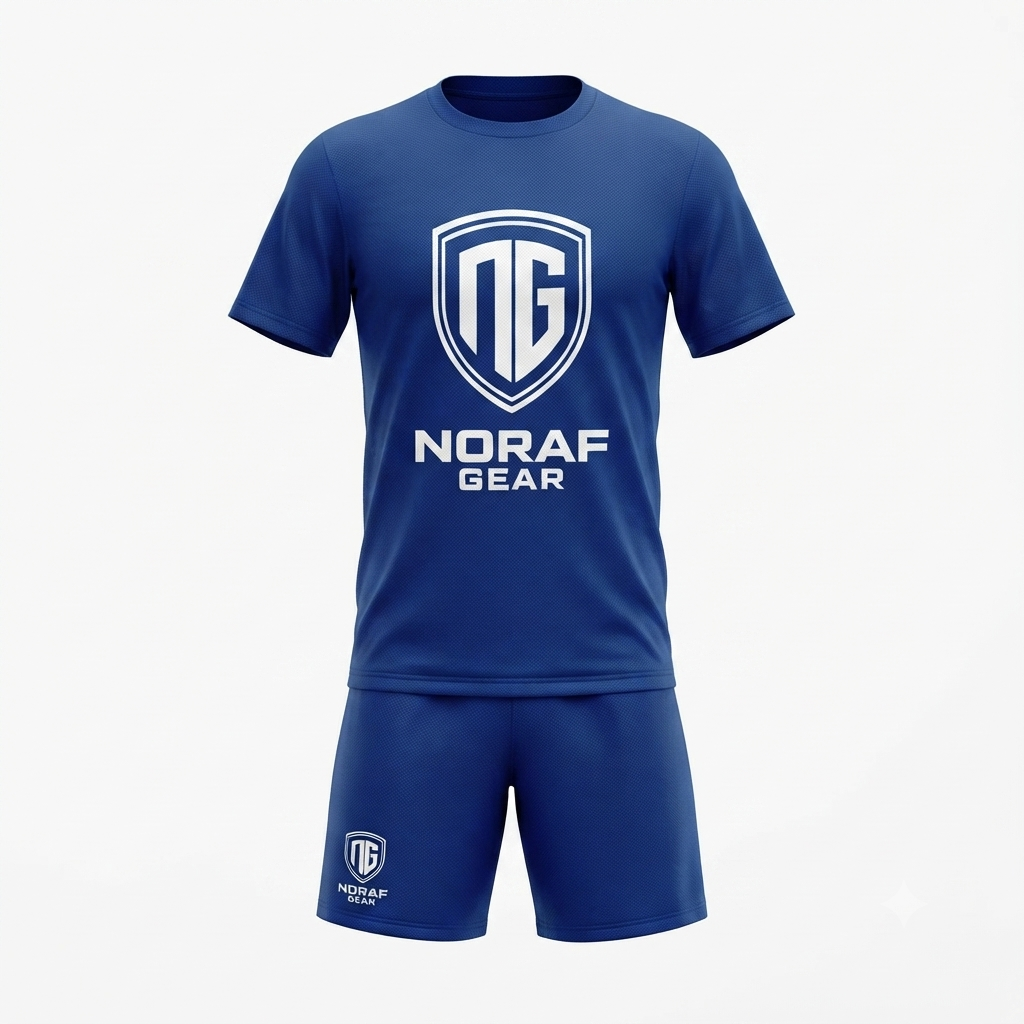 Noraf Gear Soccer Uniform blue (1)