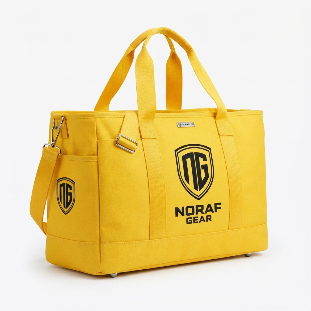Noraf Gear Tote bag yellow (2)