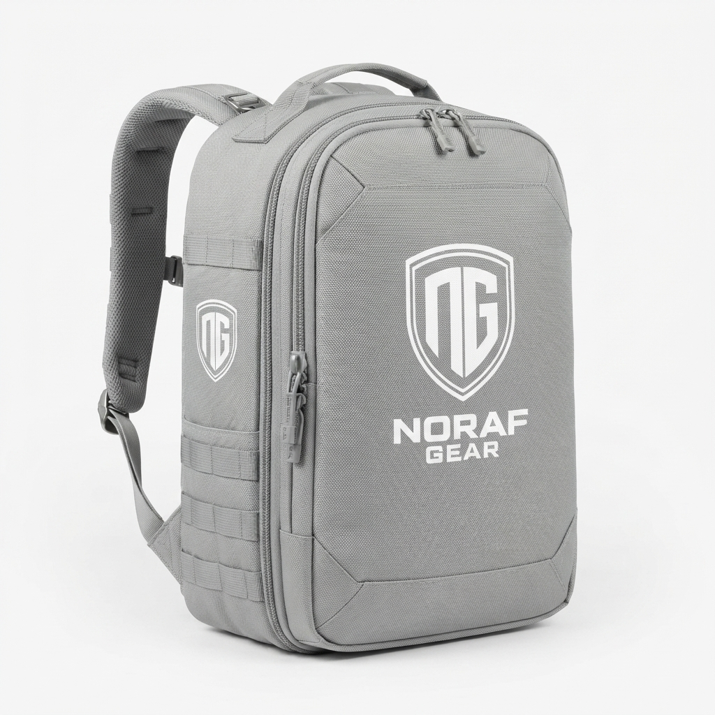 Noraf Gear backpack gery (1)