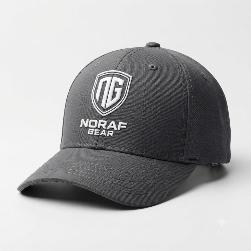 Noraf Gear baseball cap charcoal (1)
