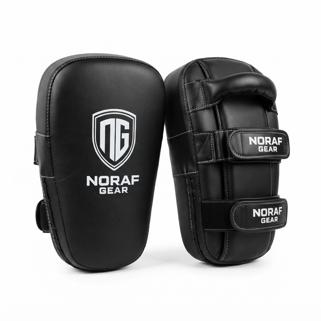 Noraf Gear muay Thai Pads black (1)