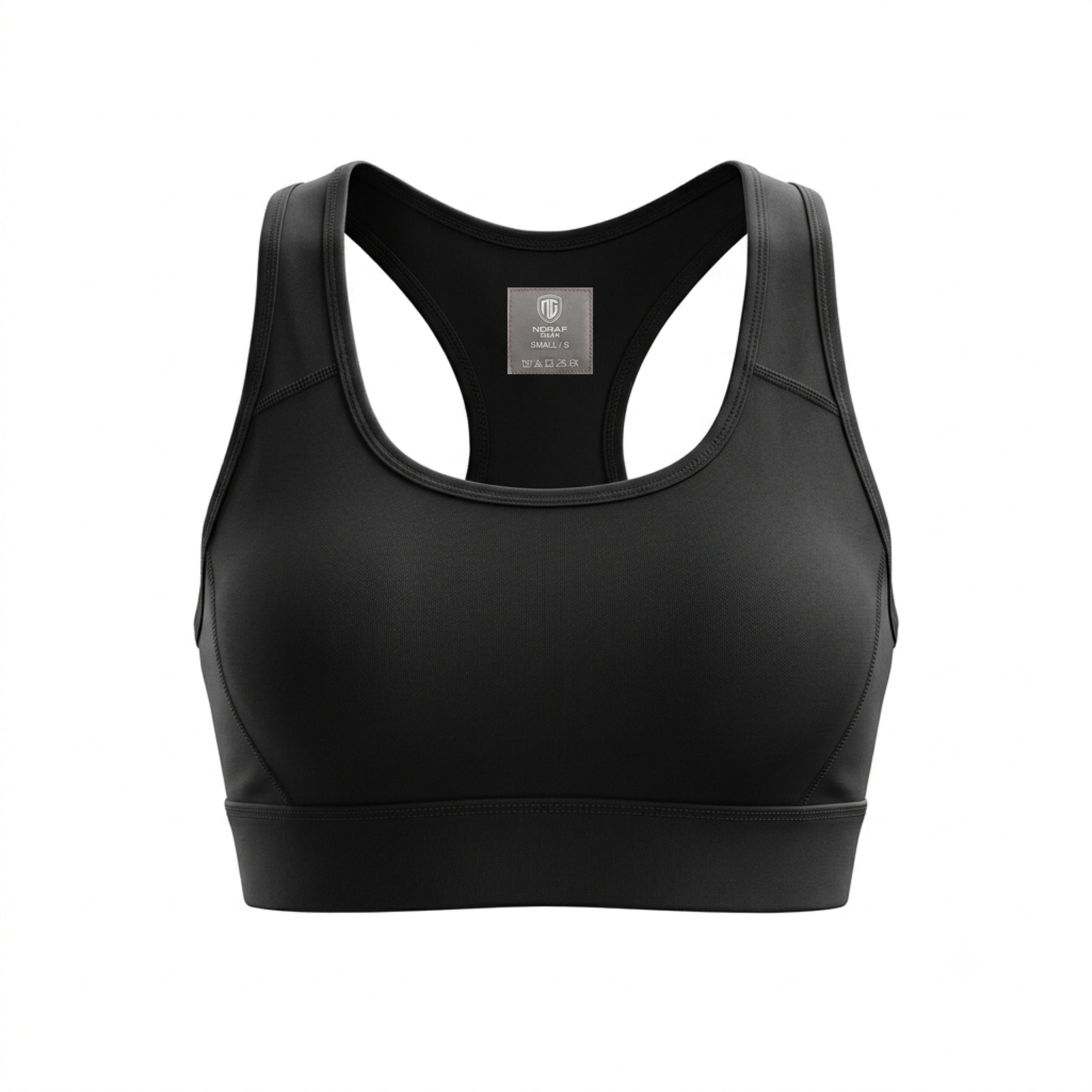 Noraf Gear sports bra stealth black (2)