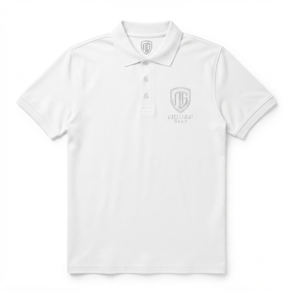 Noraf gear Polo white (2)