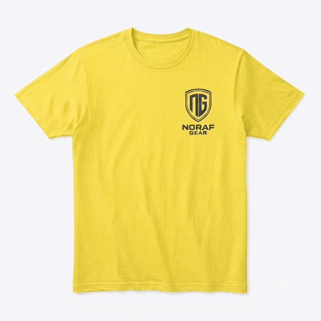 Noraf gear Tee yellow (2)