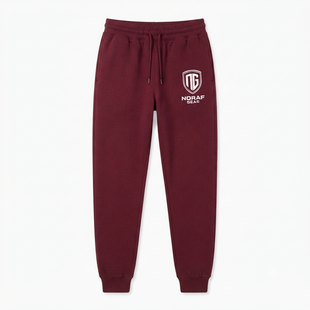 Noraf gear Trousers maroon (1)