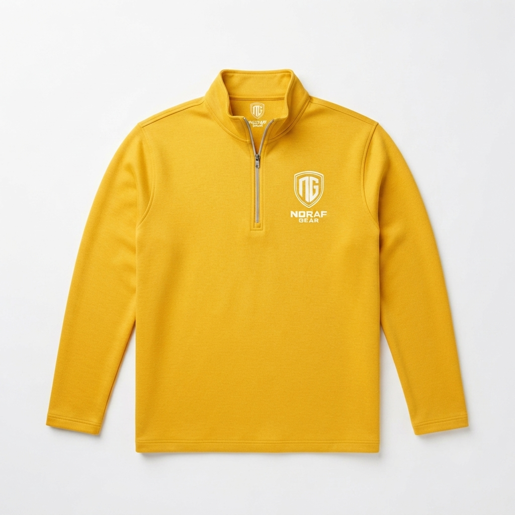 Noraf gear half zipper yellow (1)